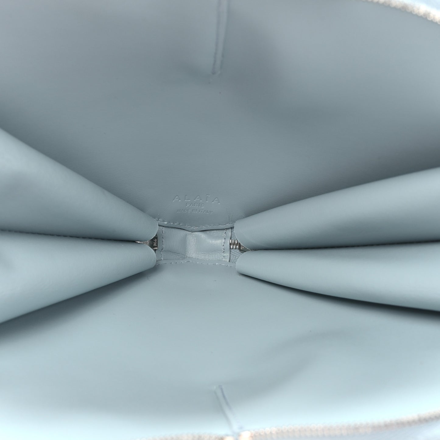 Calfskin Le Coeur Bag Bleu Delave