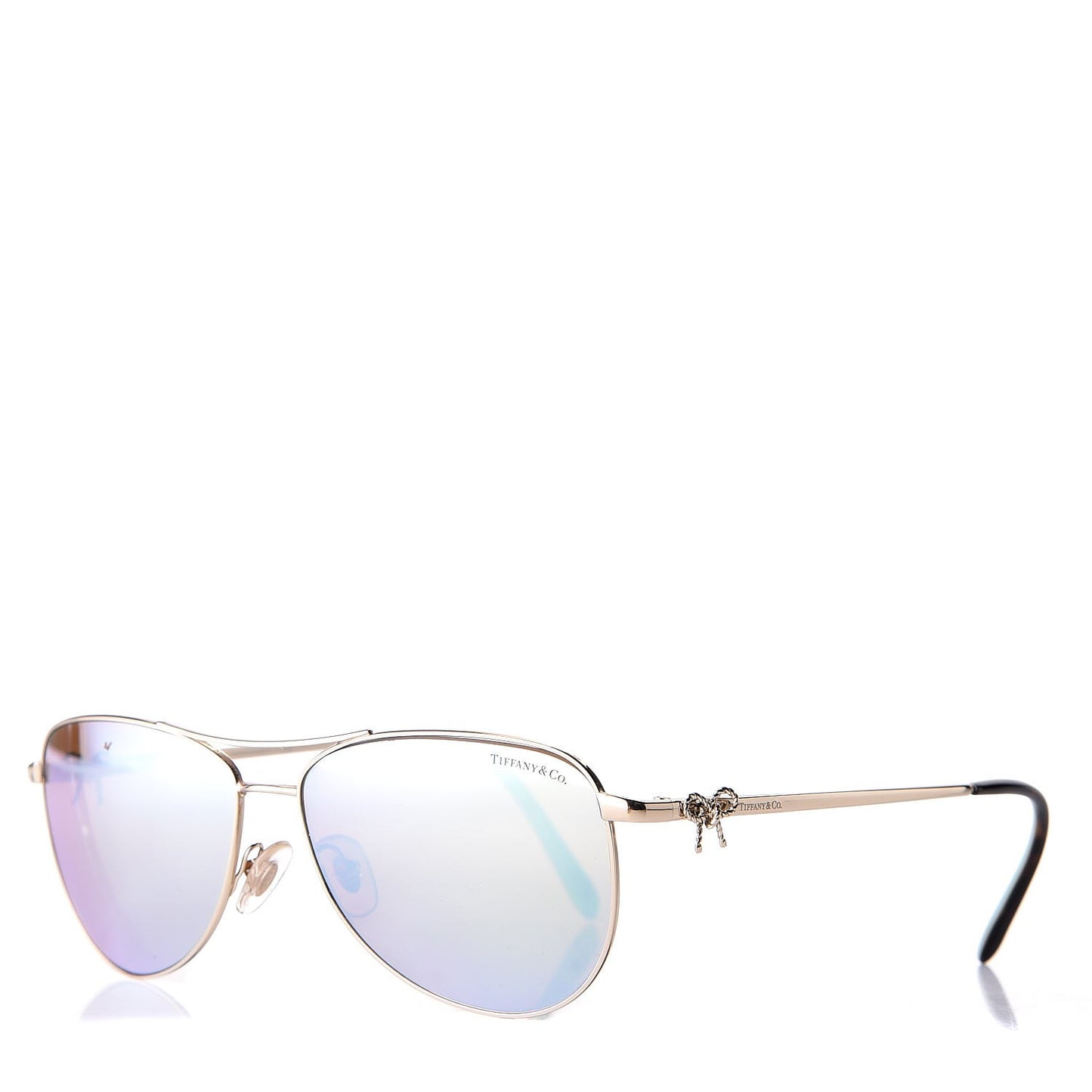 Aviator Twist Bow Sunglasses TF 3044 Gold