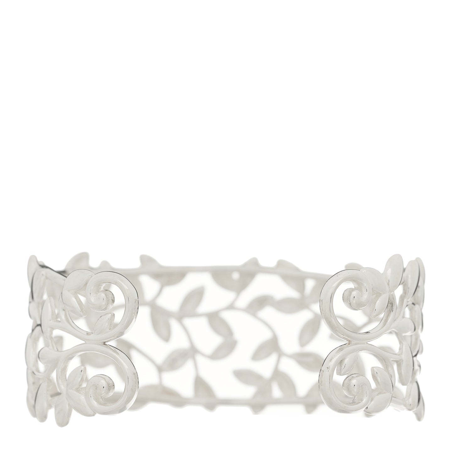 Sterling Silver Paloma Picasso Olive Leaf Cuff Bracelet