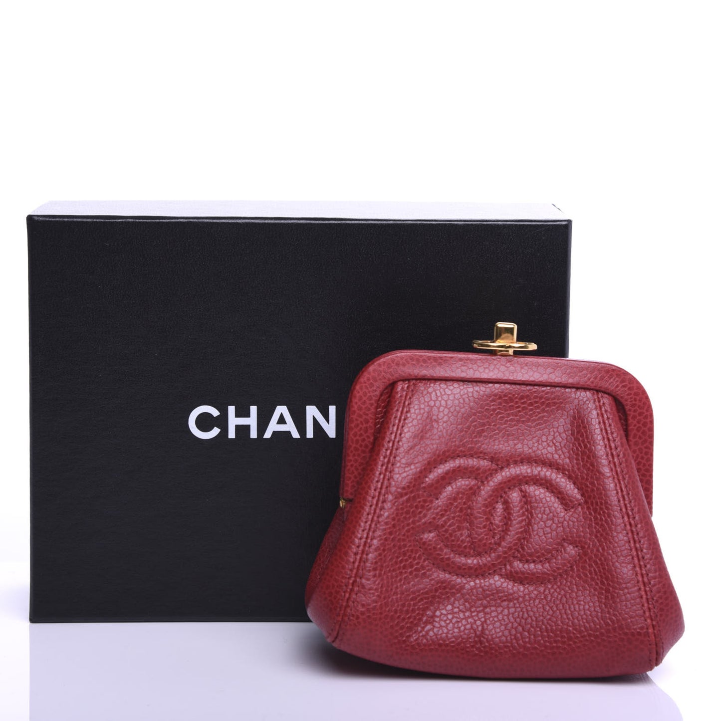 Caviar CC Coin Purse Red