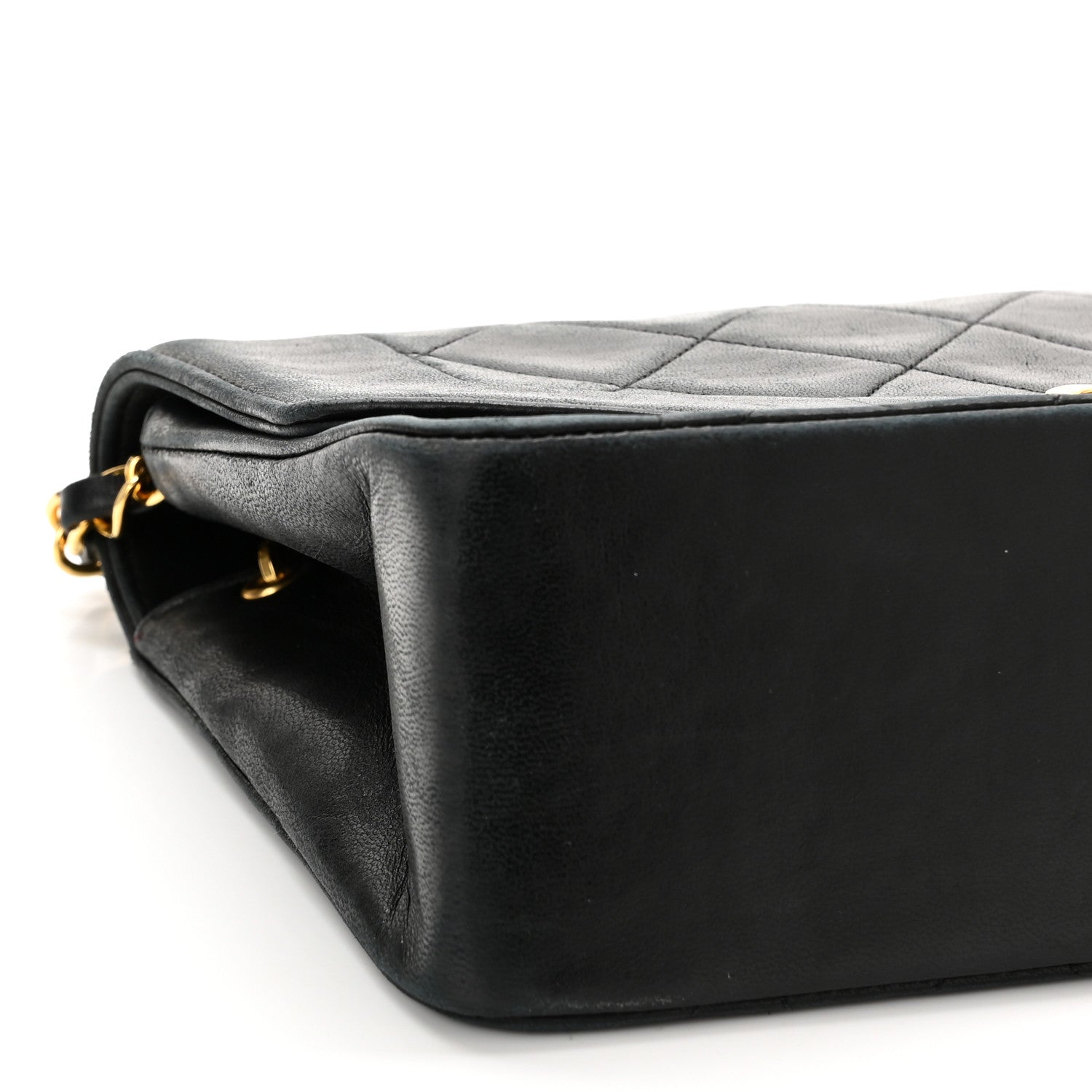 Chanel Lambskin Quilted Small Single Flap Black 10 of 11
