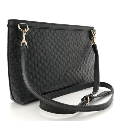 Gucci Microguccissima Flat Crossbody Black 3 of 12