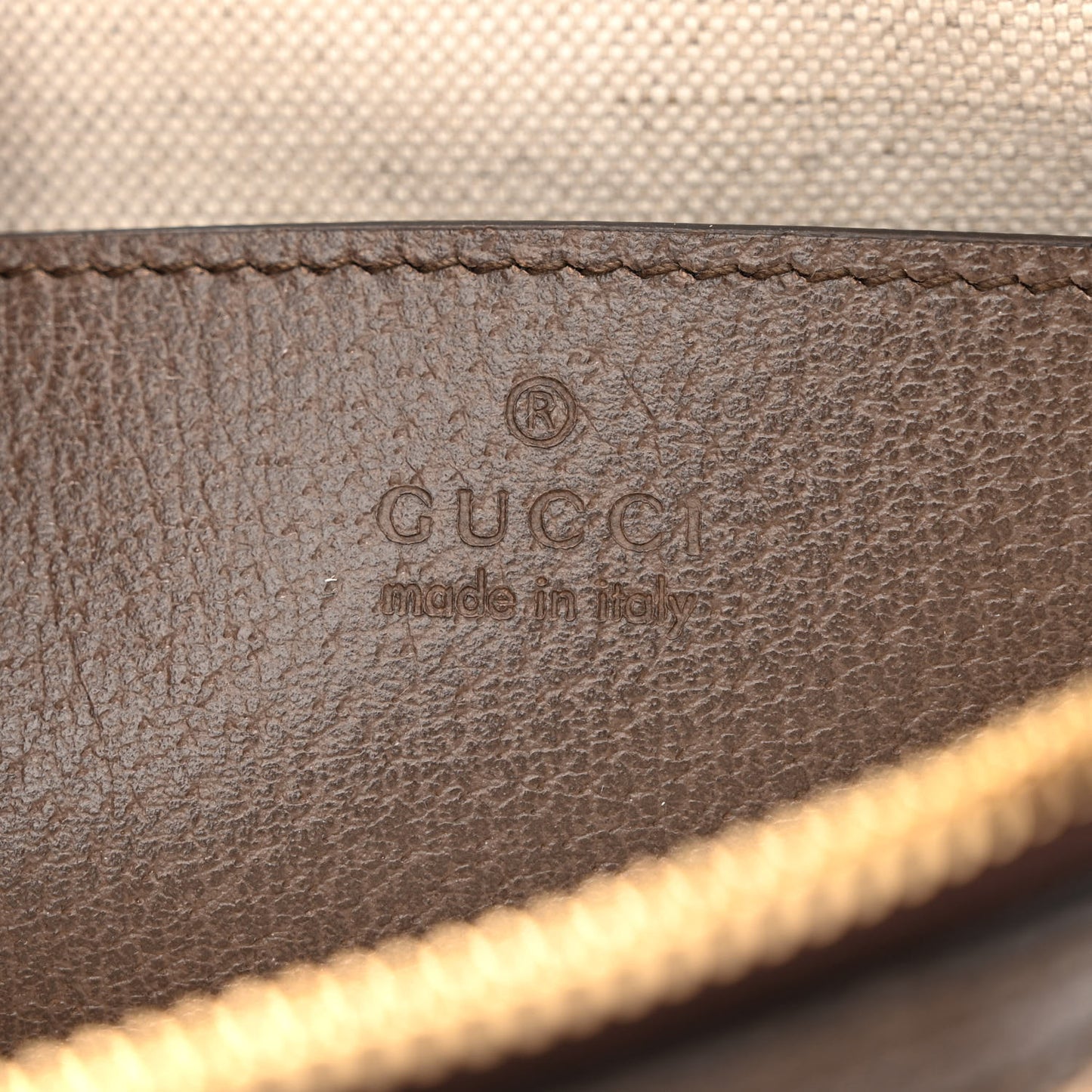 Monogram Jumbo GG Textured Dollar Calfskin Web Small Ophidia Dome Shoulder Bag Camel Ebony New Acero