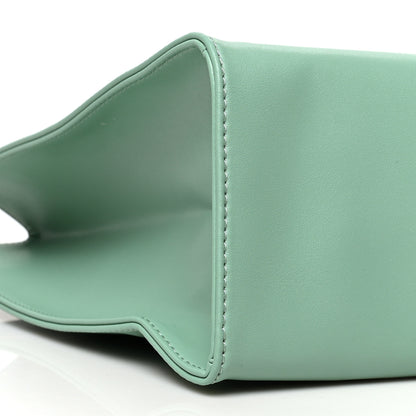 Telfar Vegan Leather Medium Shopping Bag Sage 9 of 10