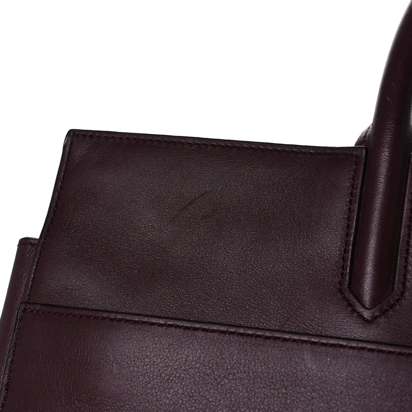 Calfskin Medium Rive Gauche Cabas Bordeaux