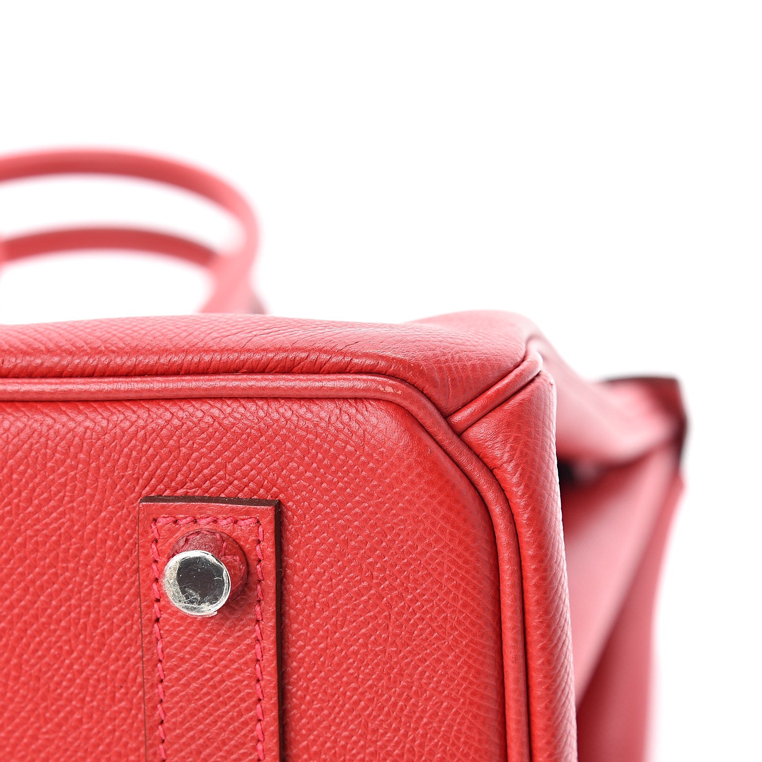Hermes Epsom Birkin 35 Rouge Casaque 38 of 39
