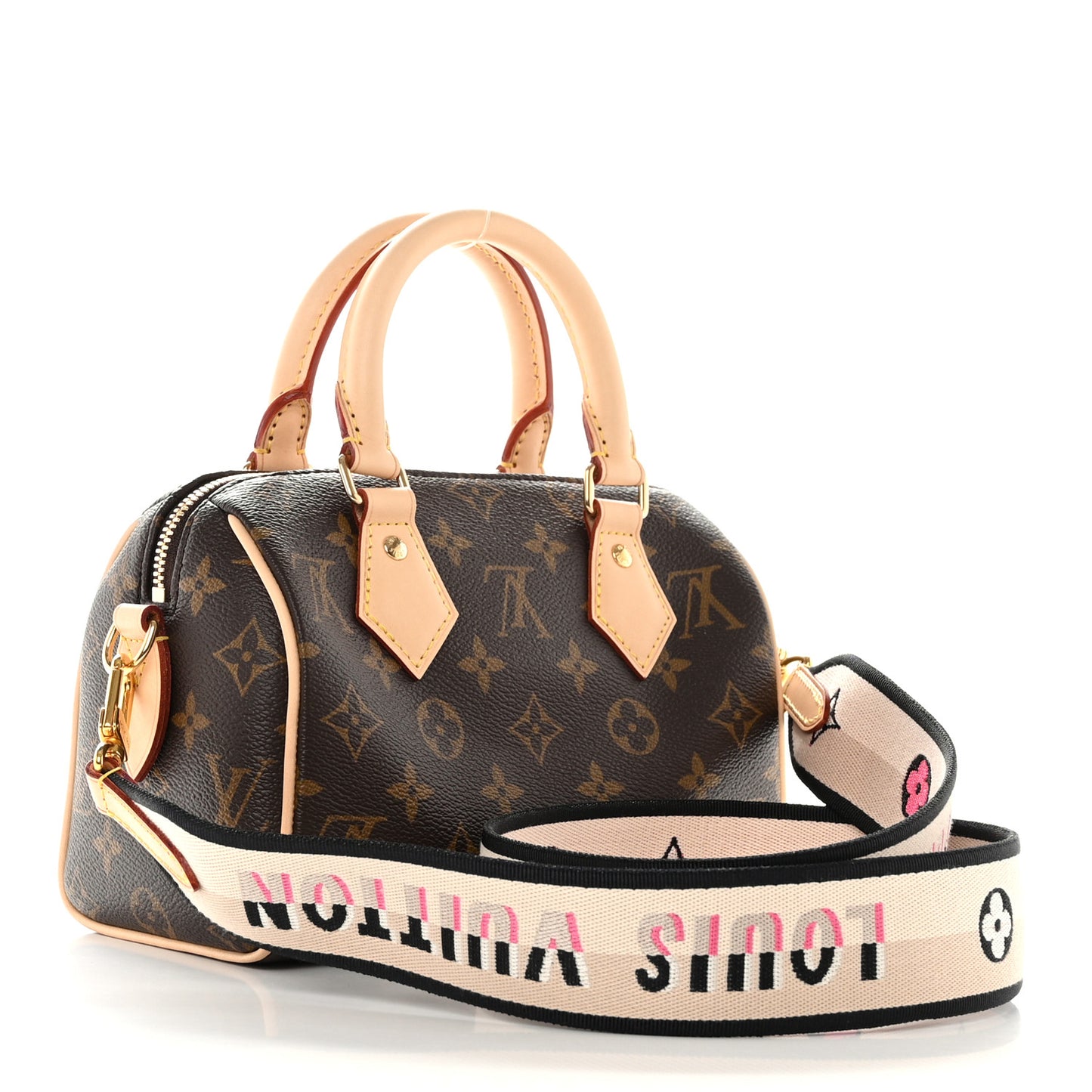 Monogram Speedy Bandouliere 20 Black
