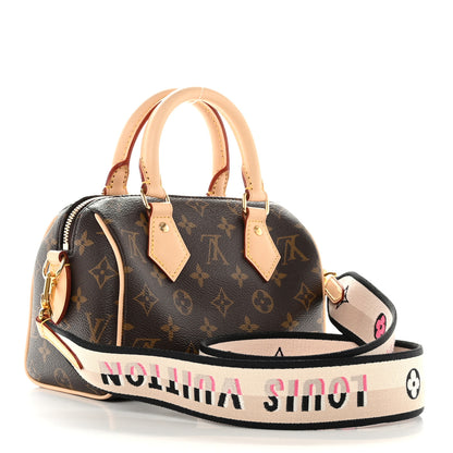 Louis Vuitton Monogram Speedy Bandouliere 20 Black 3 of 9