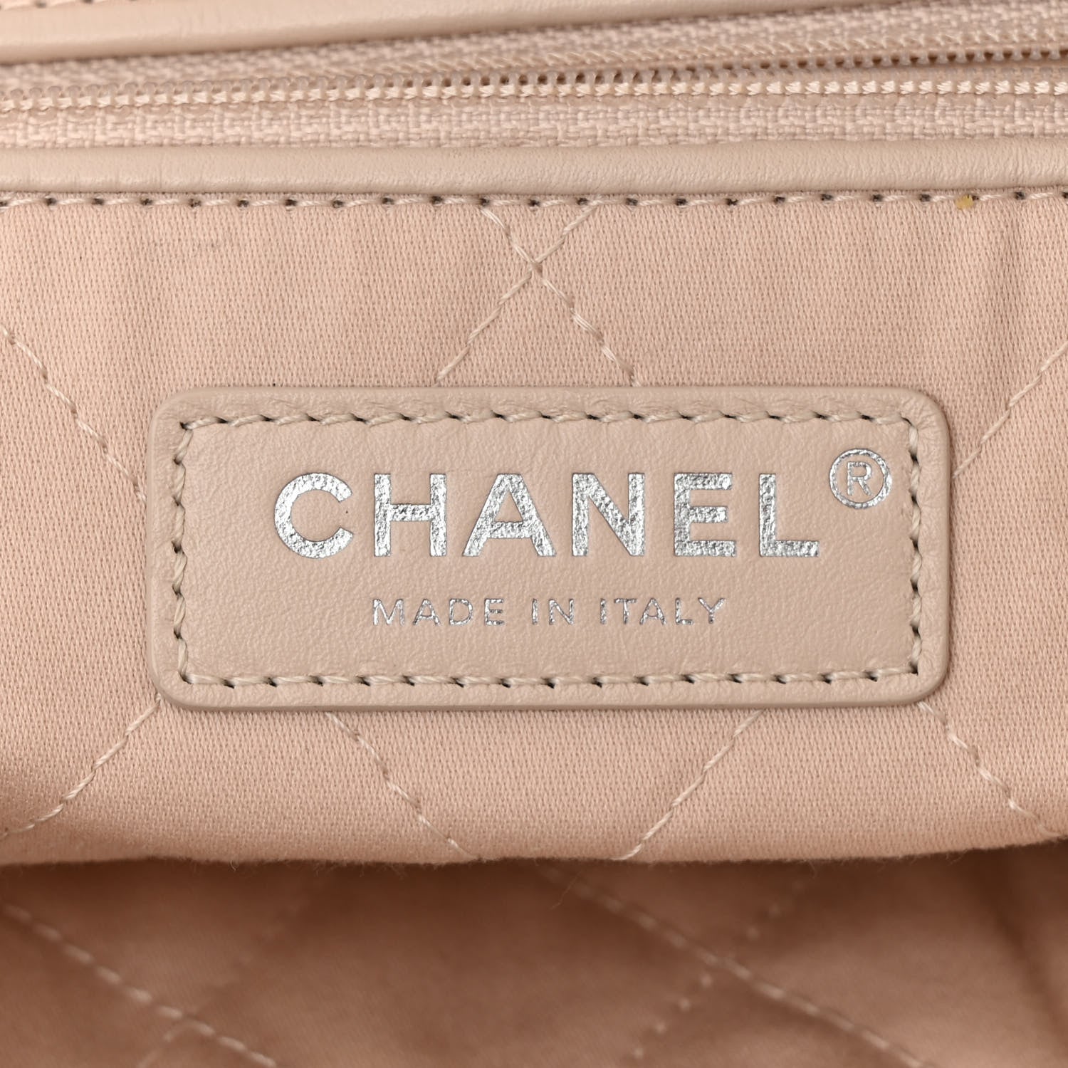 Chanel Shiny Calfskin Quilted Small Chanel 22 Ecru 7 of 11