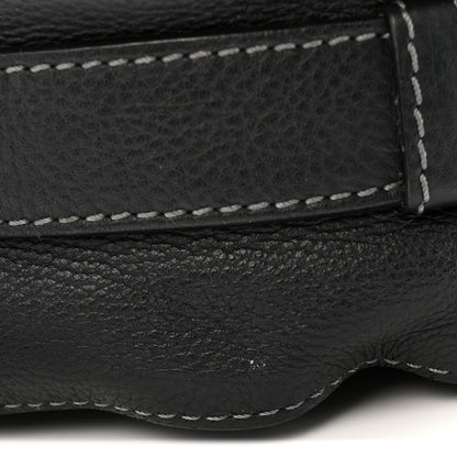 Chloe Grained Calfskin Medium Marcie Saddle Bag Black 11 of 19
