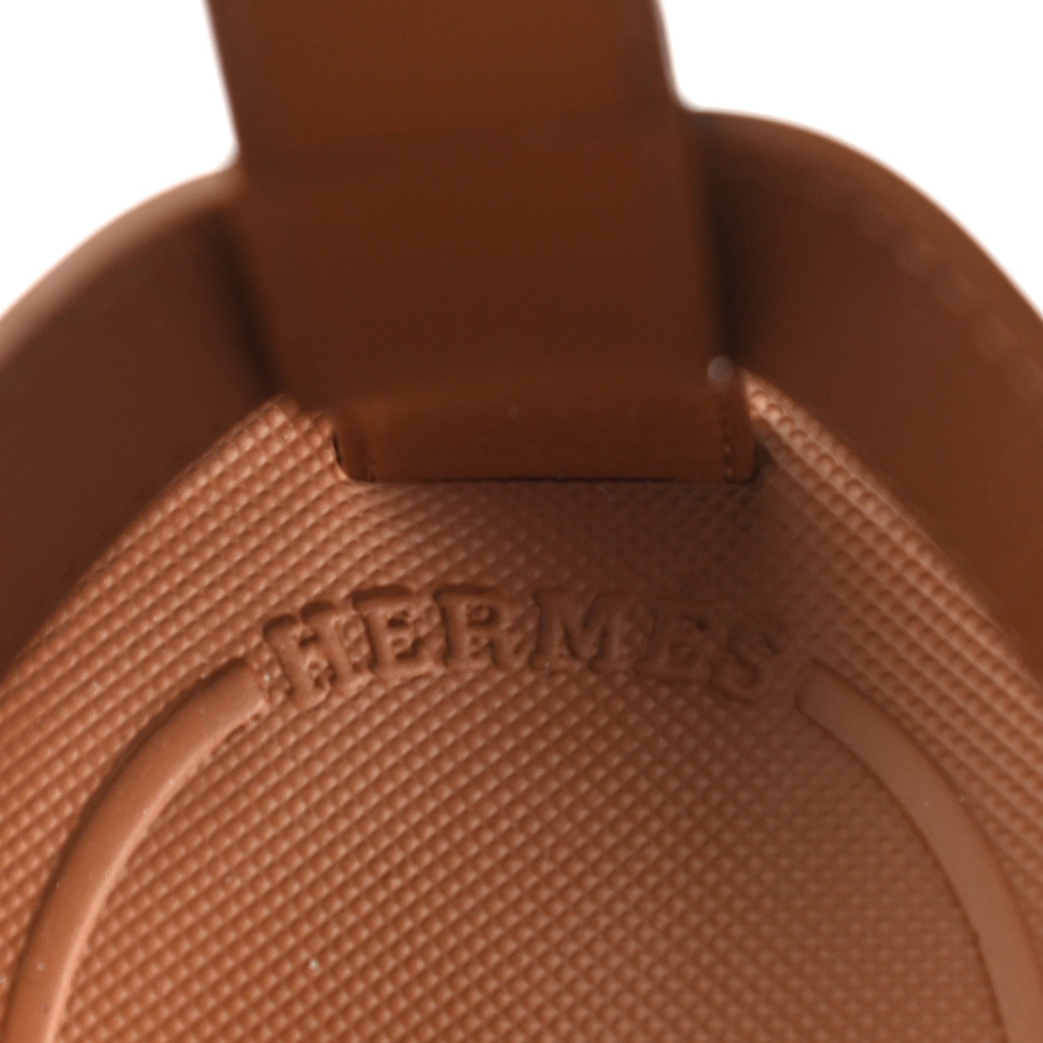 Hermes Calfskin Womens Enid Sandals 38 Naturel 8 of 13
