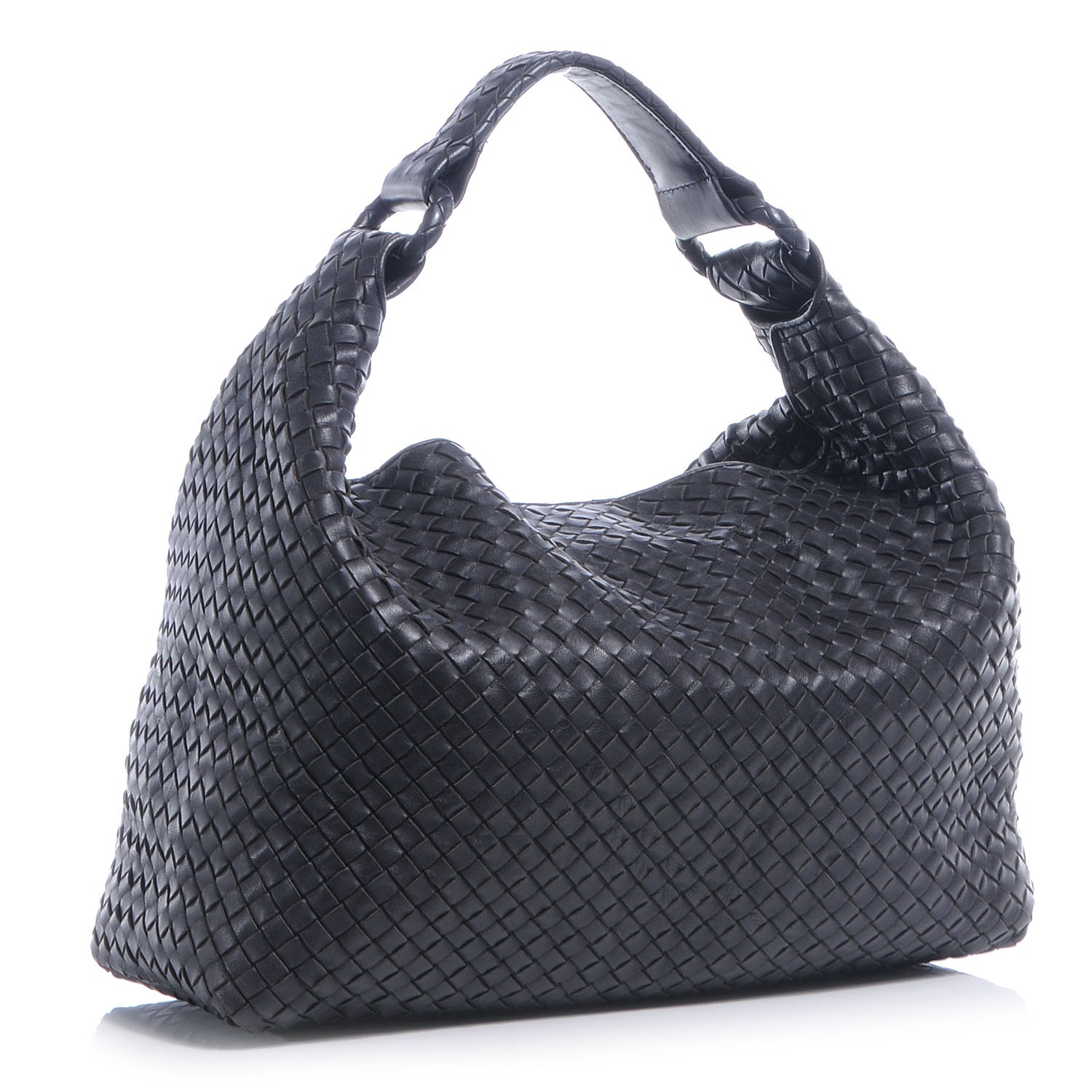 Bottega Veneta Woven Sloane Hobo Night 3 of 9