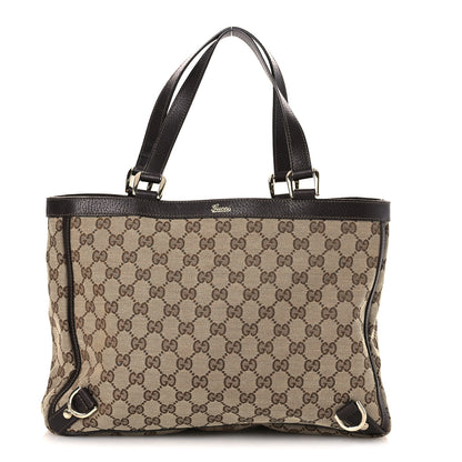 Gucci Monogram Medium Abbey Tote  Brown 1 of 13