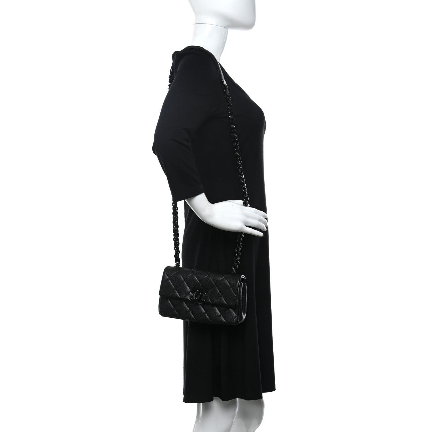 Chanel Caviar Quilted My Everything Flap Black 2 of 10