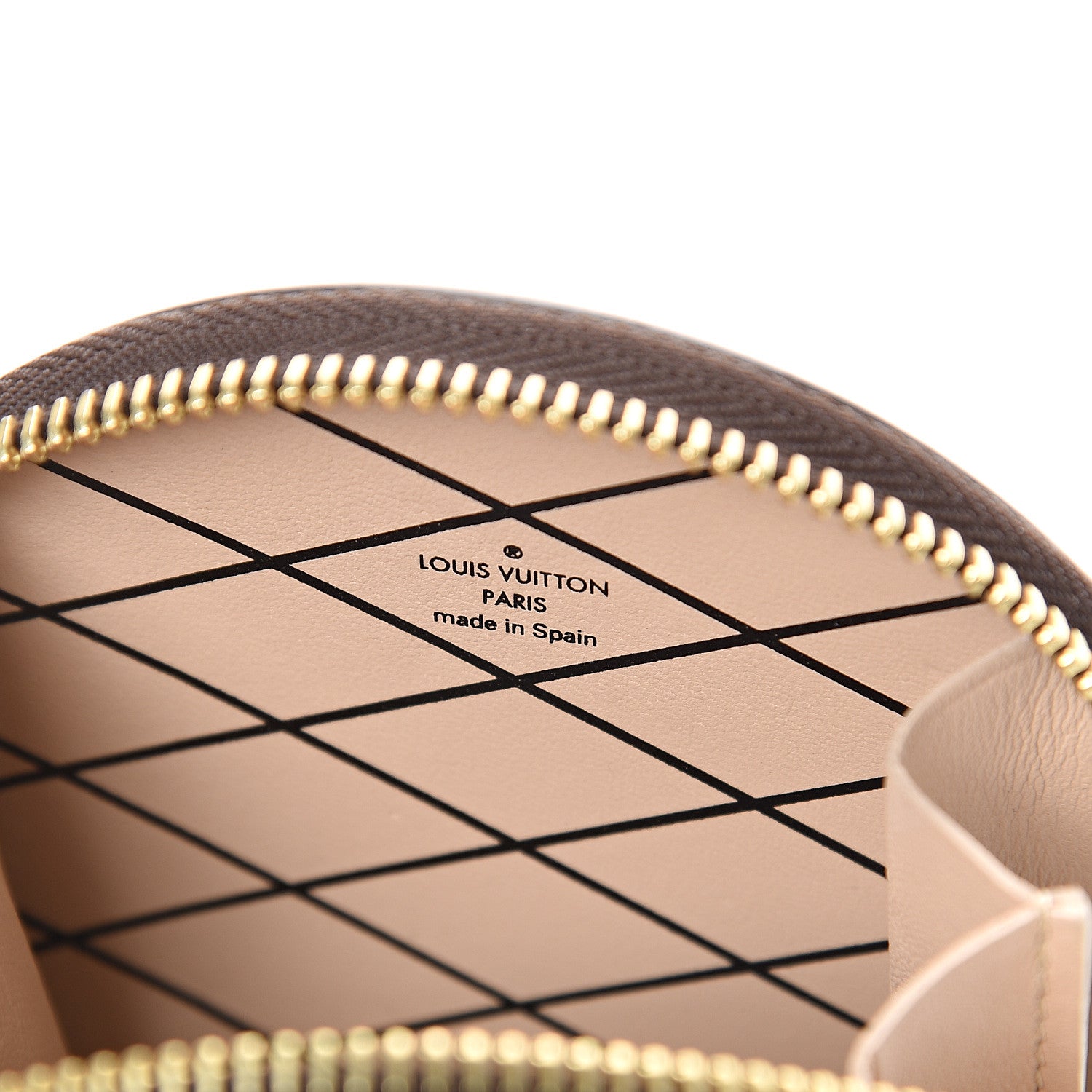 Louis Vuitton Calfskin Catogram Micro Boite Chapeau Marron 5 of 5