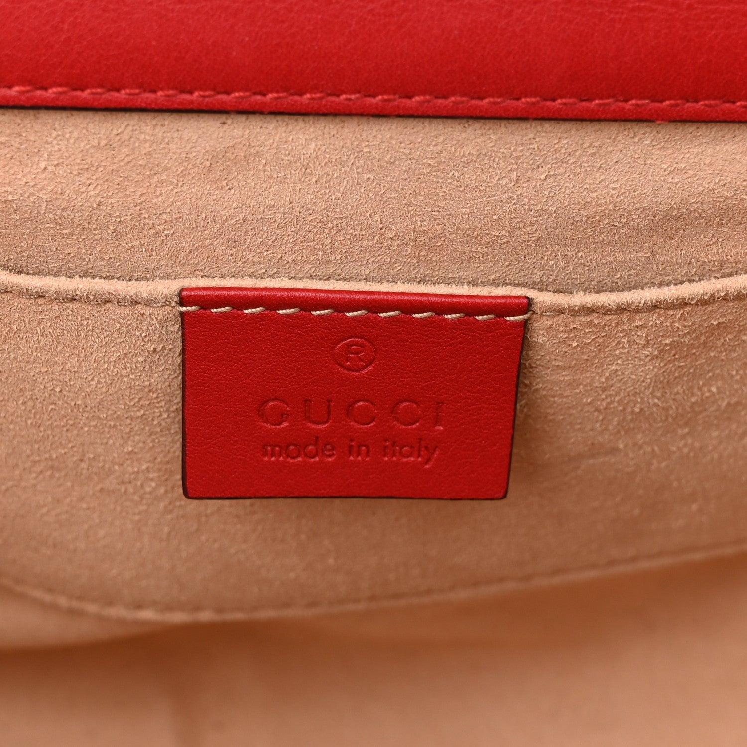 Gucci GG Supreme Monogram Blooms Small Padlock Shoulder Bag Beige Blue Navy Hibiscus Red 6 of 12