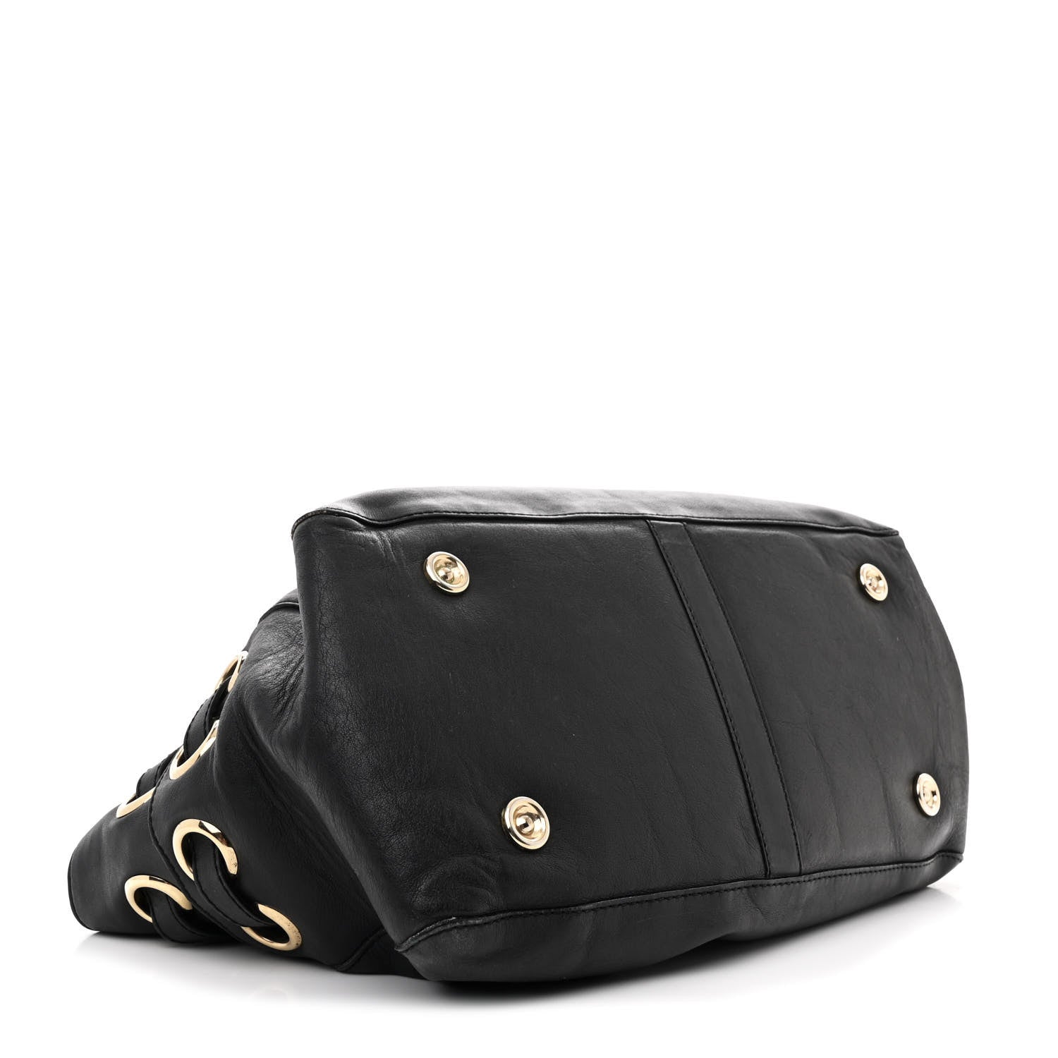 Jimmy Choo Supple Calfskin Large Radiant Hobo Black 4 of 13