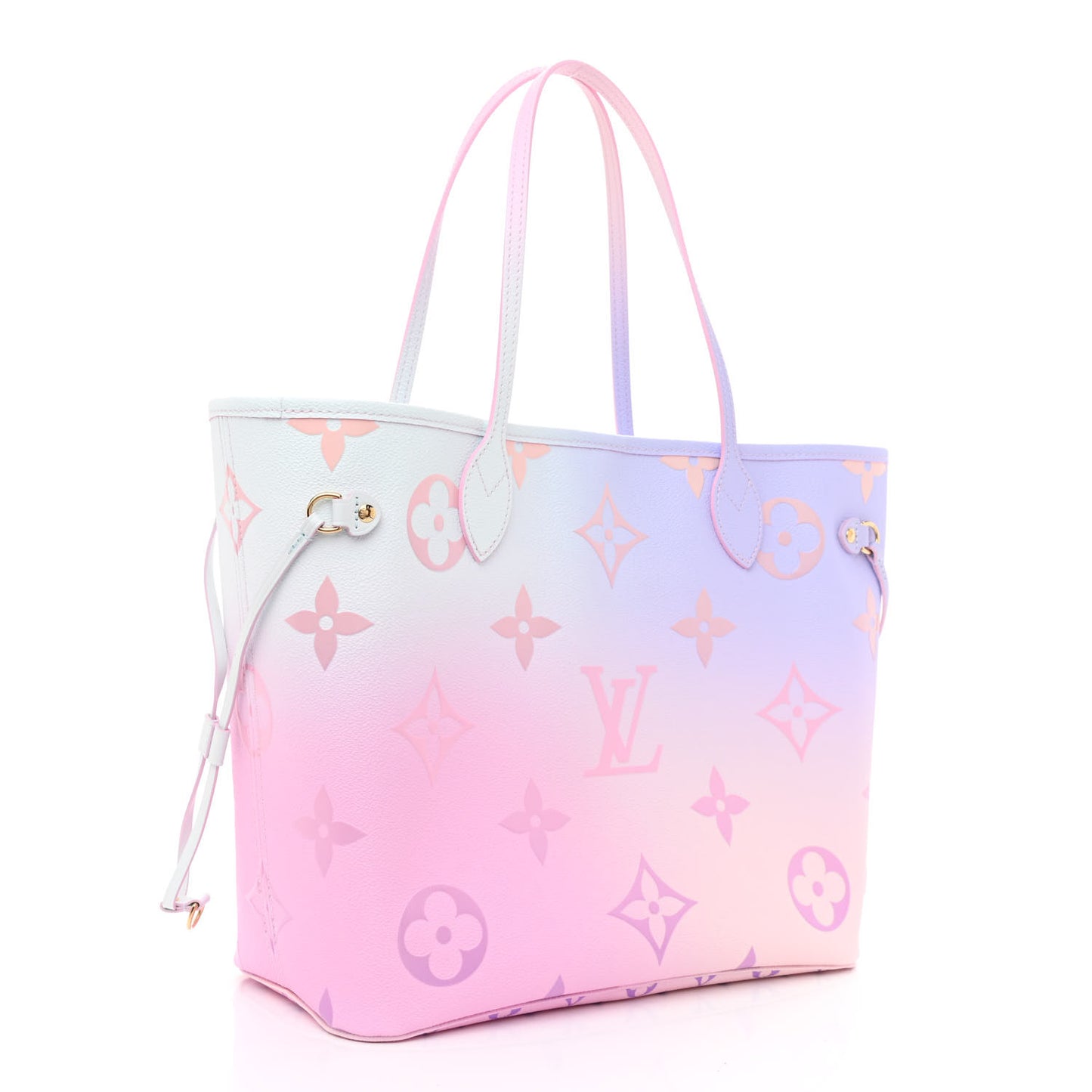 Monogram Giant Spring In The City Neverfull MM Sunrise Pastel