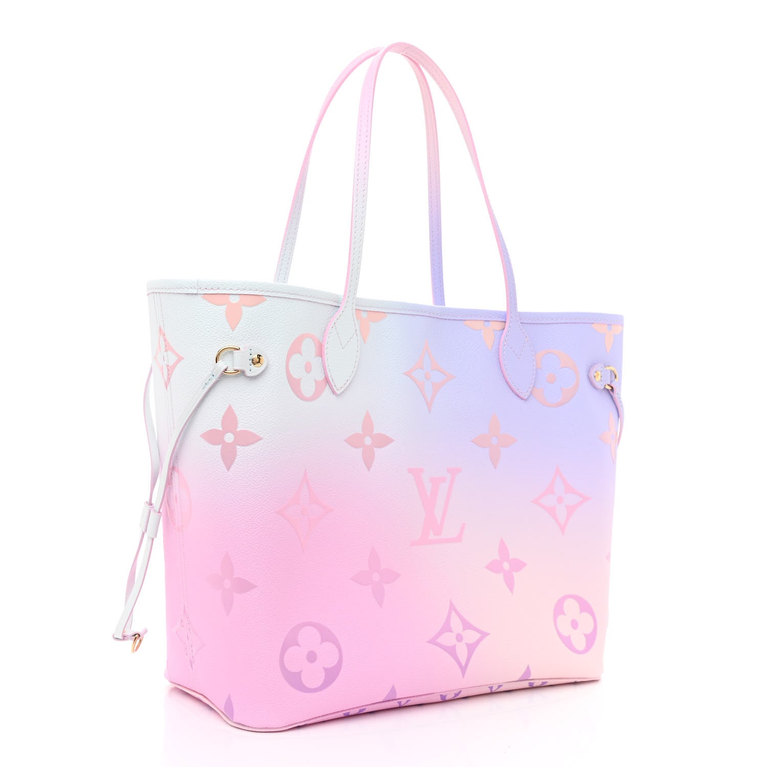 Louis Vuitton Monogram Giant Spring In The City Neverfull MM Sunrise Pastel 4 of 9