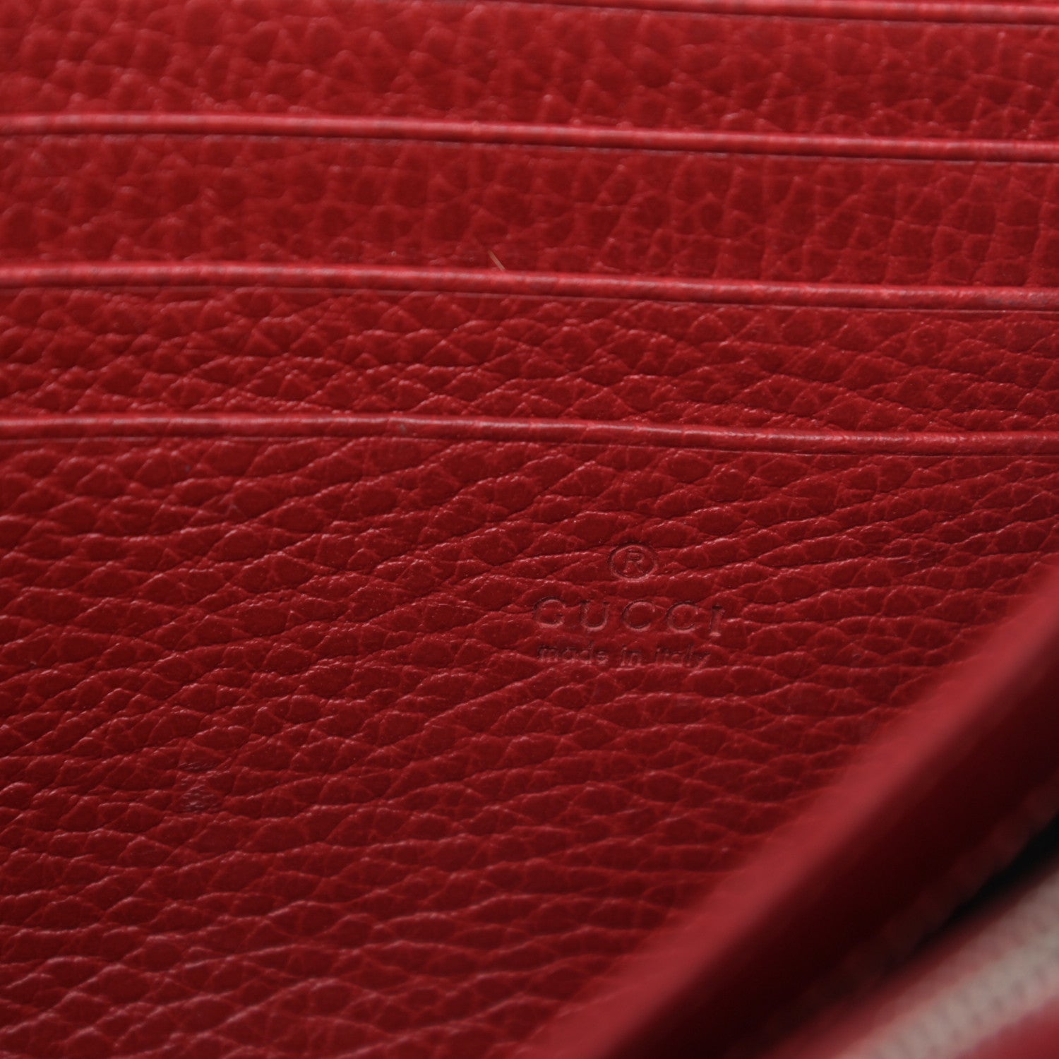 Gucci Calfskin Mini Dionysus Chain Wallet Hibiscus Red 6 of 10