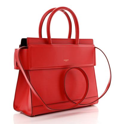 Givenchy Smooth Calfskin Small Horizon Satchel Red 3 of 15