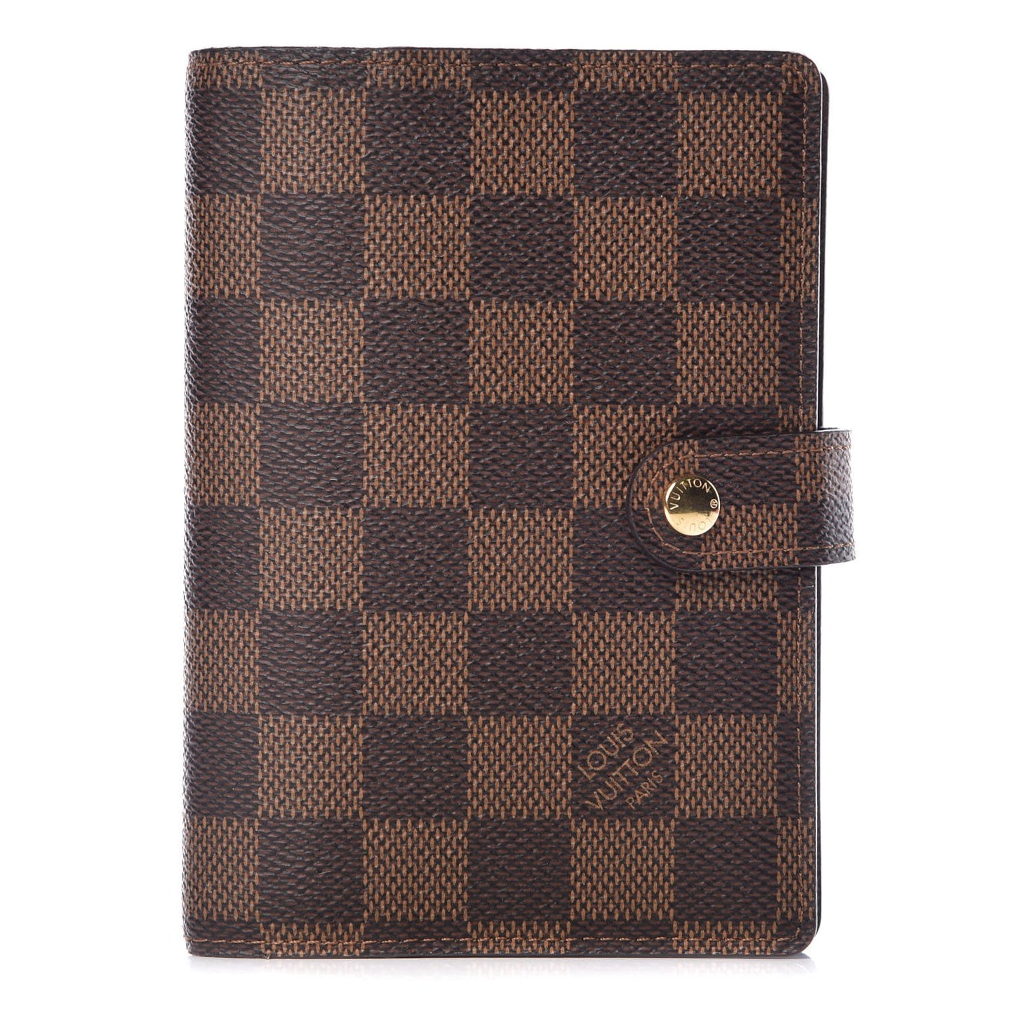 Damier Ebene Small Ring Agenda Cover