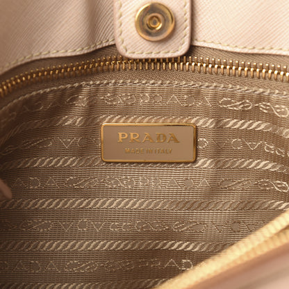 Prada Saffiano Lux Medium Tote Sabbia 12 of 14