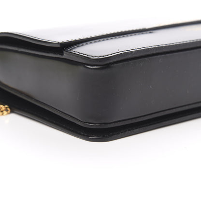 Burberry Calfskin Grace Chain Clutch Black 9 of 10