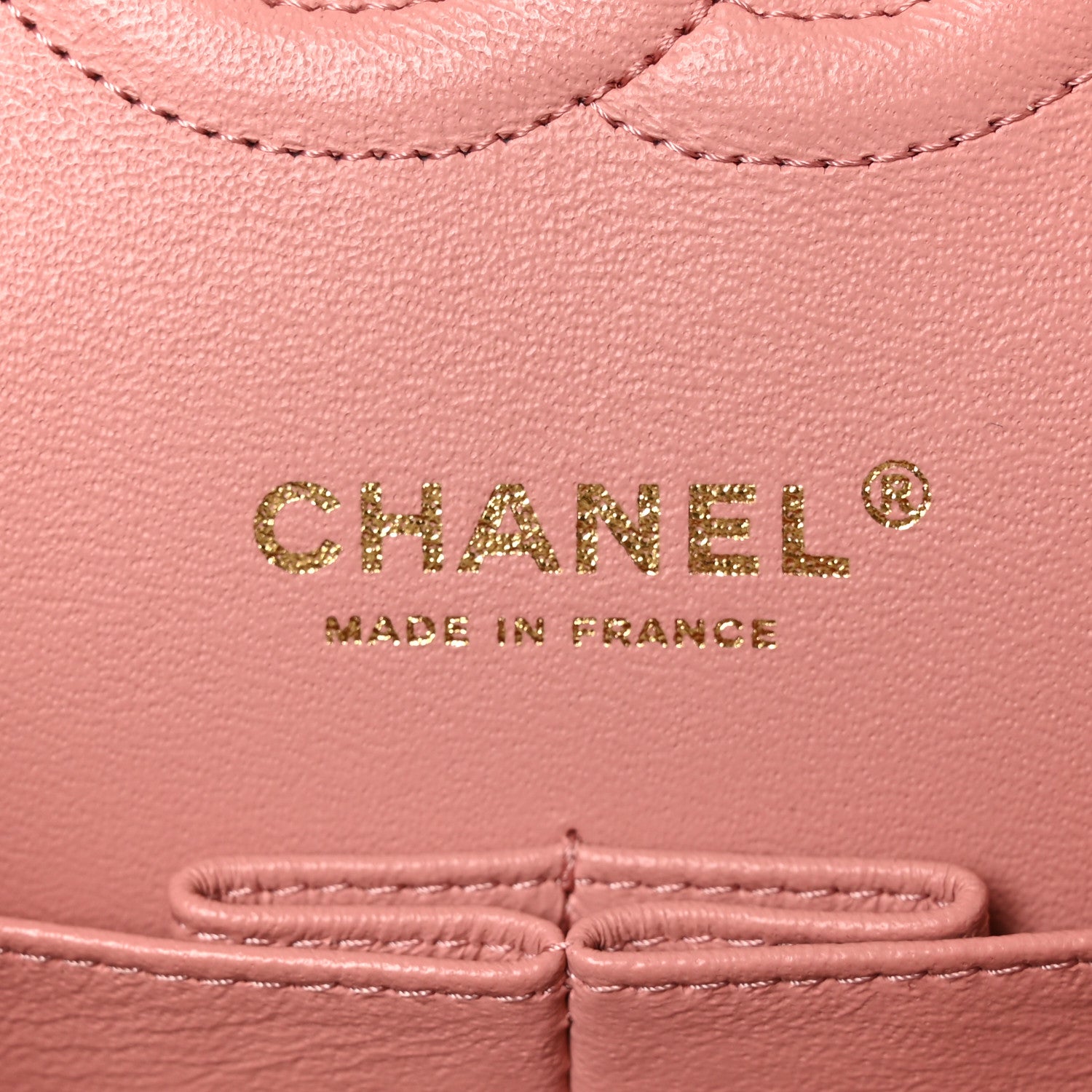 Chanel Lambskin Quilted Medium Double Flap Rose Pink 6 of 11