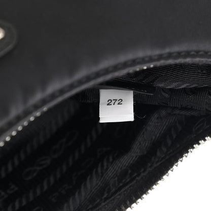 Prada Nylon Re-Edition 2005 Shoulder Bag Black 8 of 11