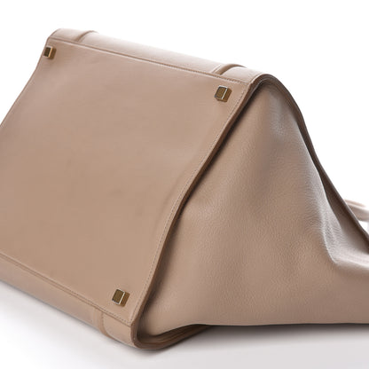 Celine Supple Calfskin Medium Phantom Luggage Beige 10 of 13
