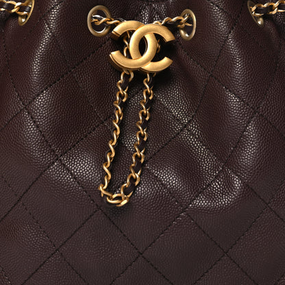 Chanel Caviar Quilted Small Chanel 25 Handbag Dark Brown 8 of 10
