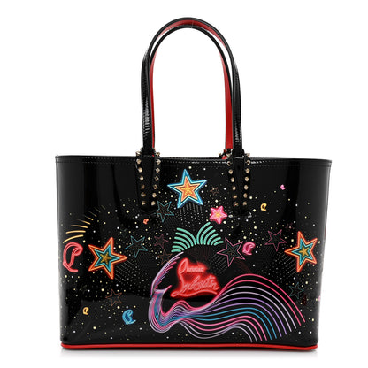 Christian Louboutin Patent Calfskin Small Starlight Cabata Tote Multicolor 1 of 8