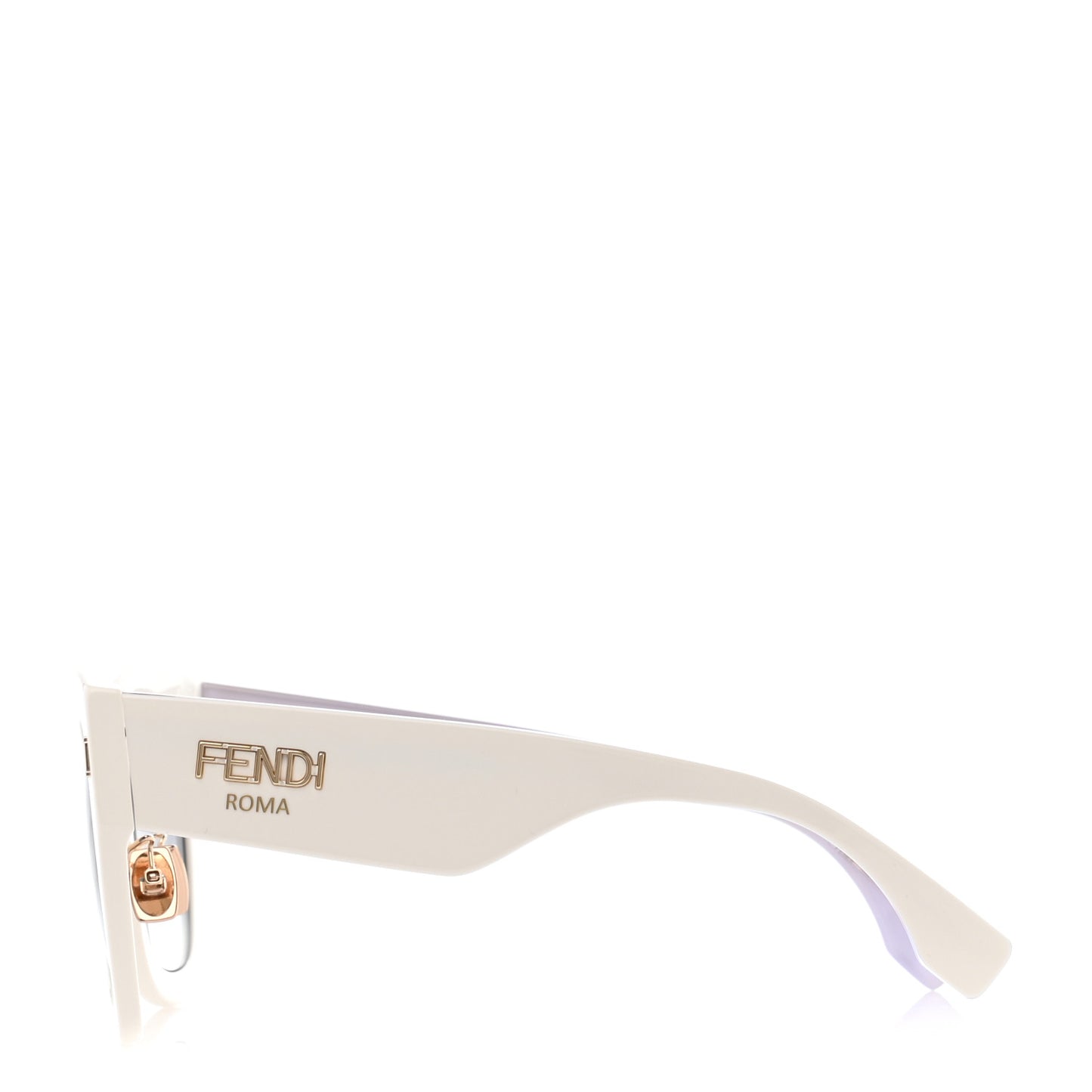 Acetate FF Sunglasses FF 0434/G/S White Gold
