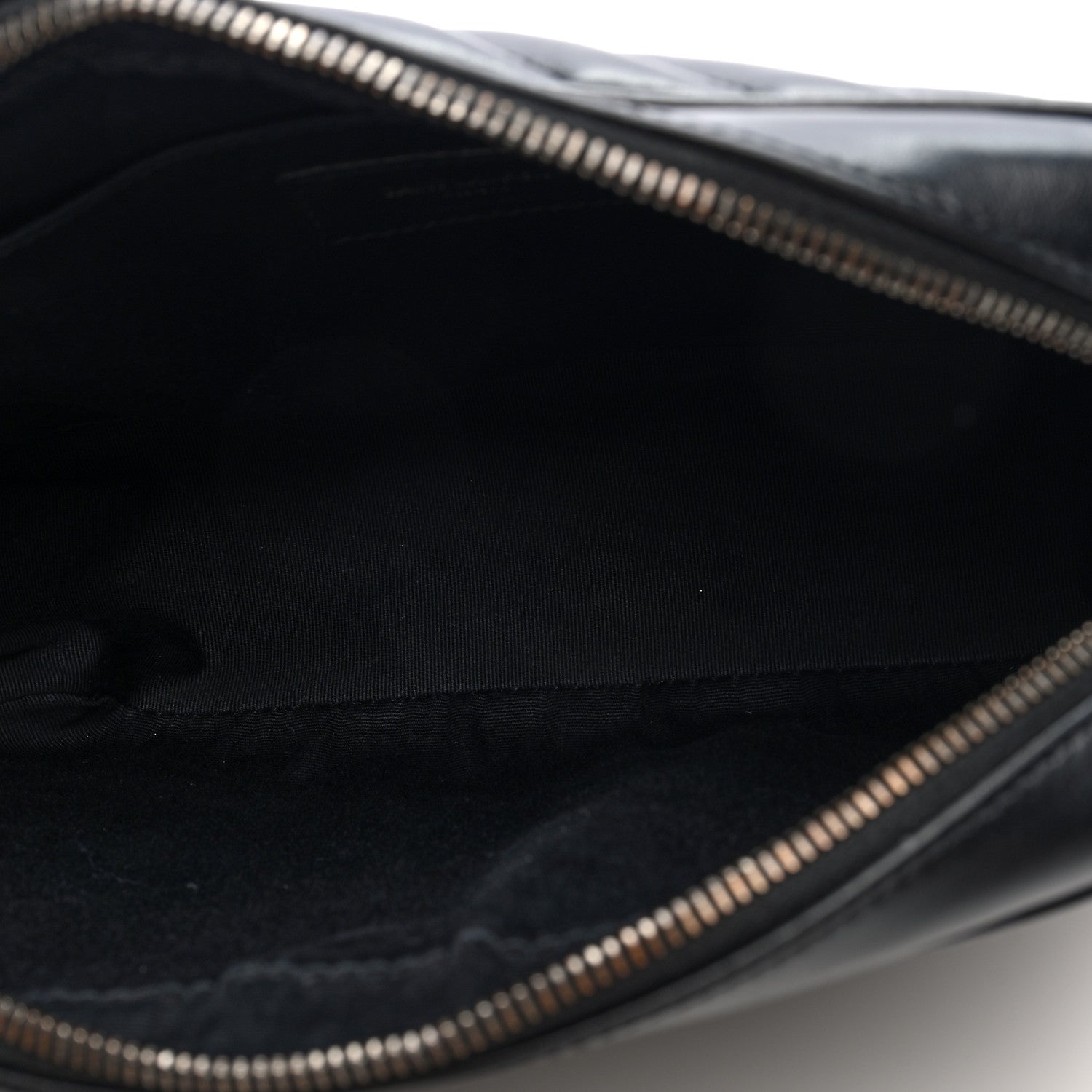 Saint Laurent Calfskin Matelasse Monogram Lou Camera Bag Black 5 of 9