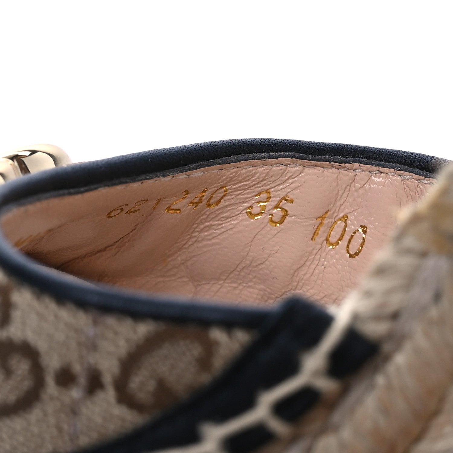 Gucci Monogram Matelasse GG Marmont Ankle Wrap Platform 35/120mm Espadrille Wedges 35 Beige Ebony Black Sand Storm 10 of 13