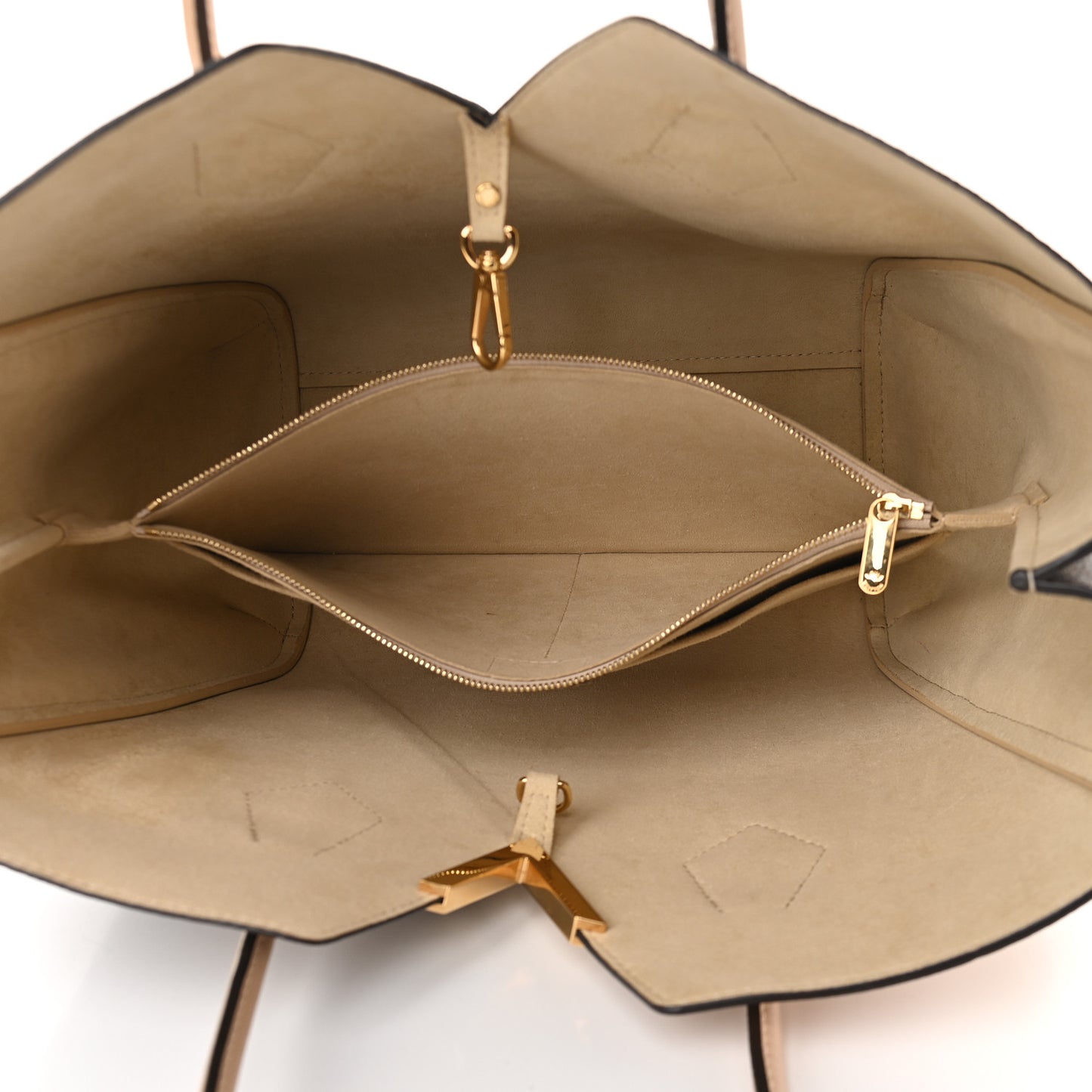 Calfskin Monogram Kimono Tote Dune