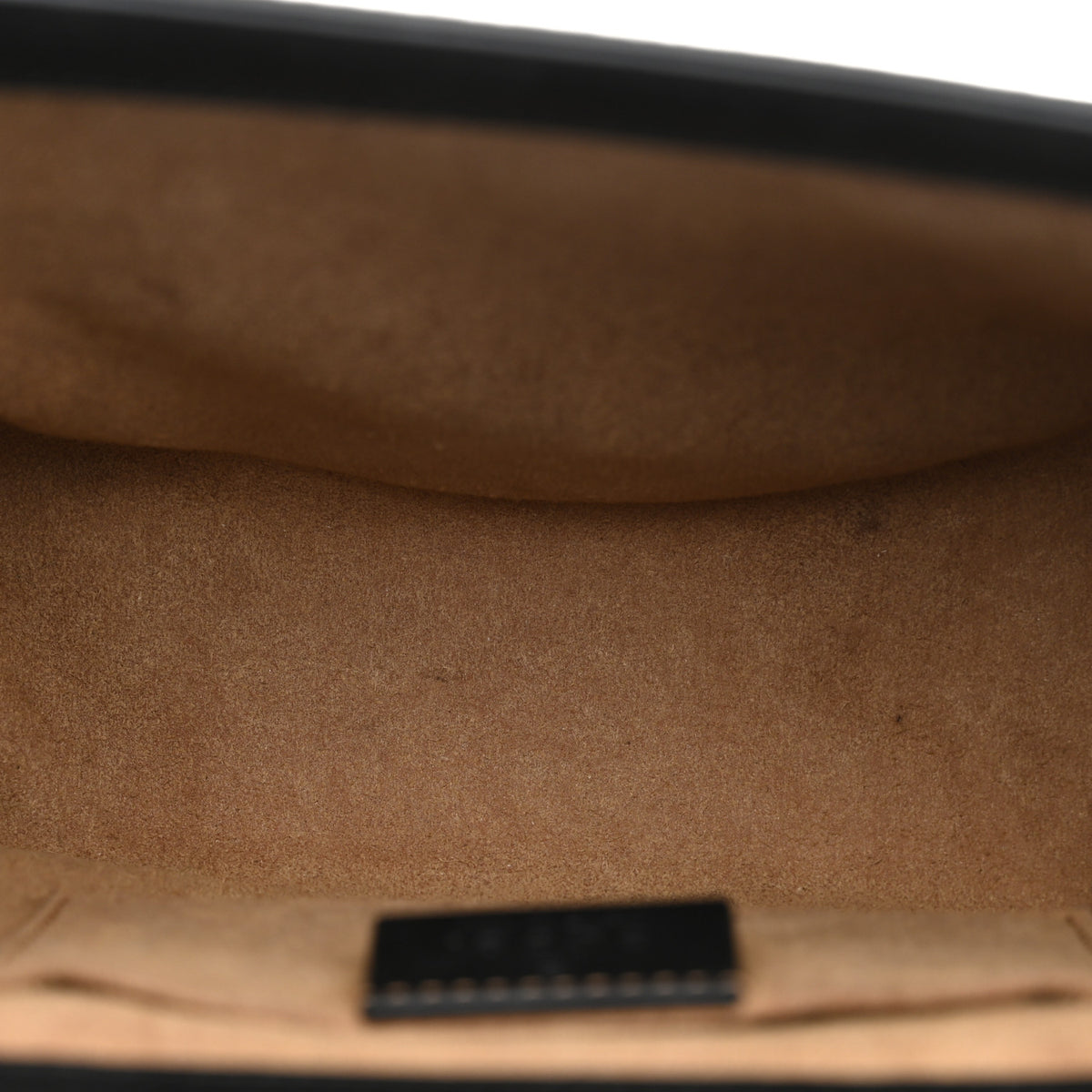 Gucci GG Supreme Monogram Calfskin Small Padlock Shoulder Bag Beige Black Cuir 5 of 12