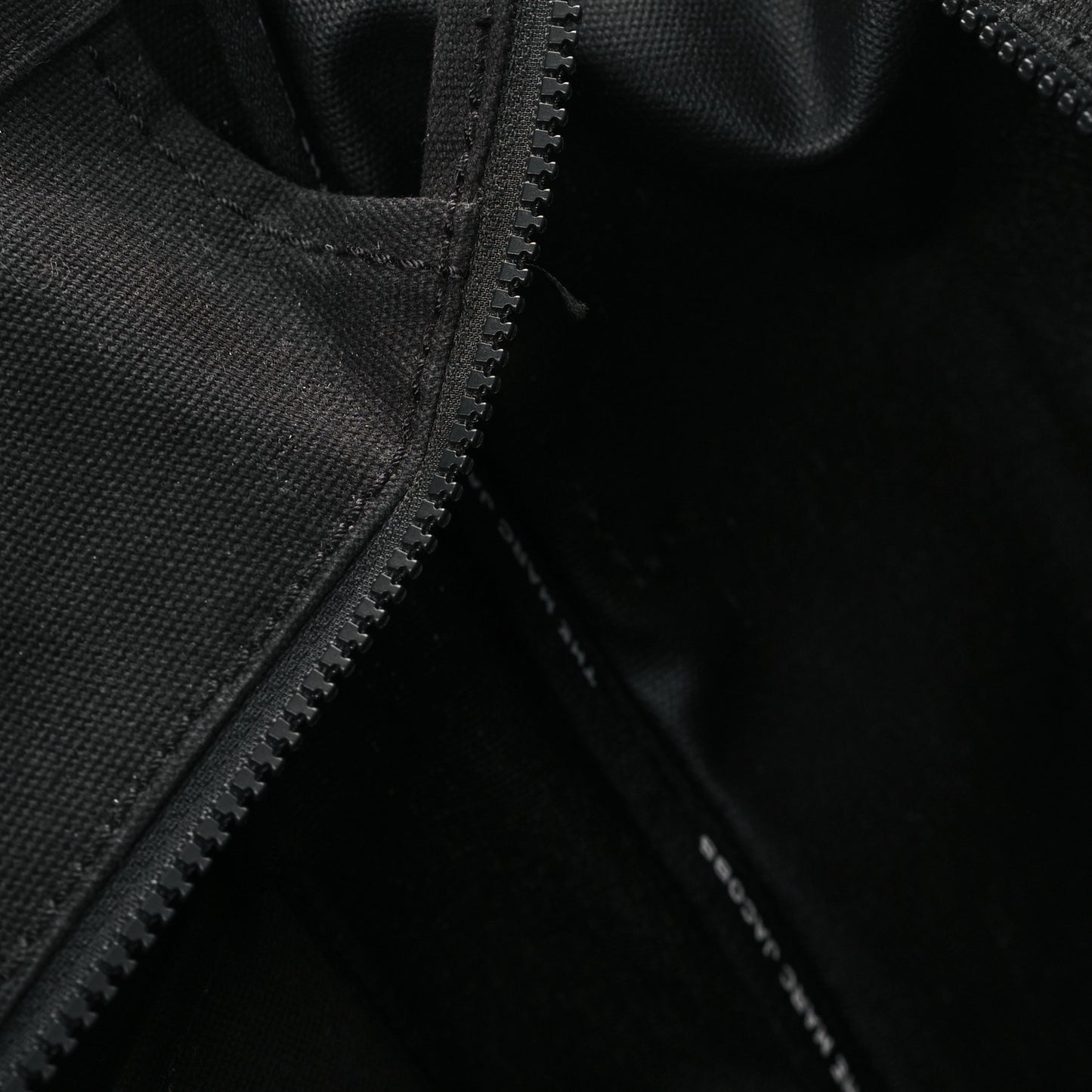 Cotton Canvas Large The Tote Bag Black