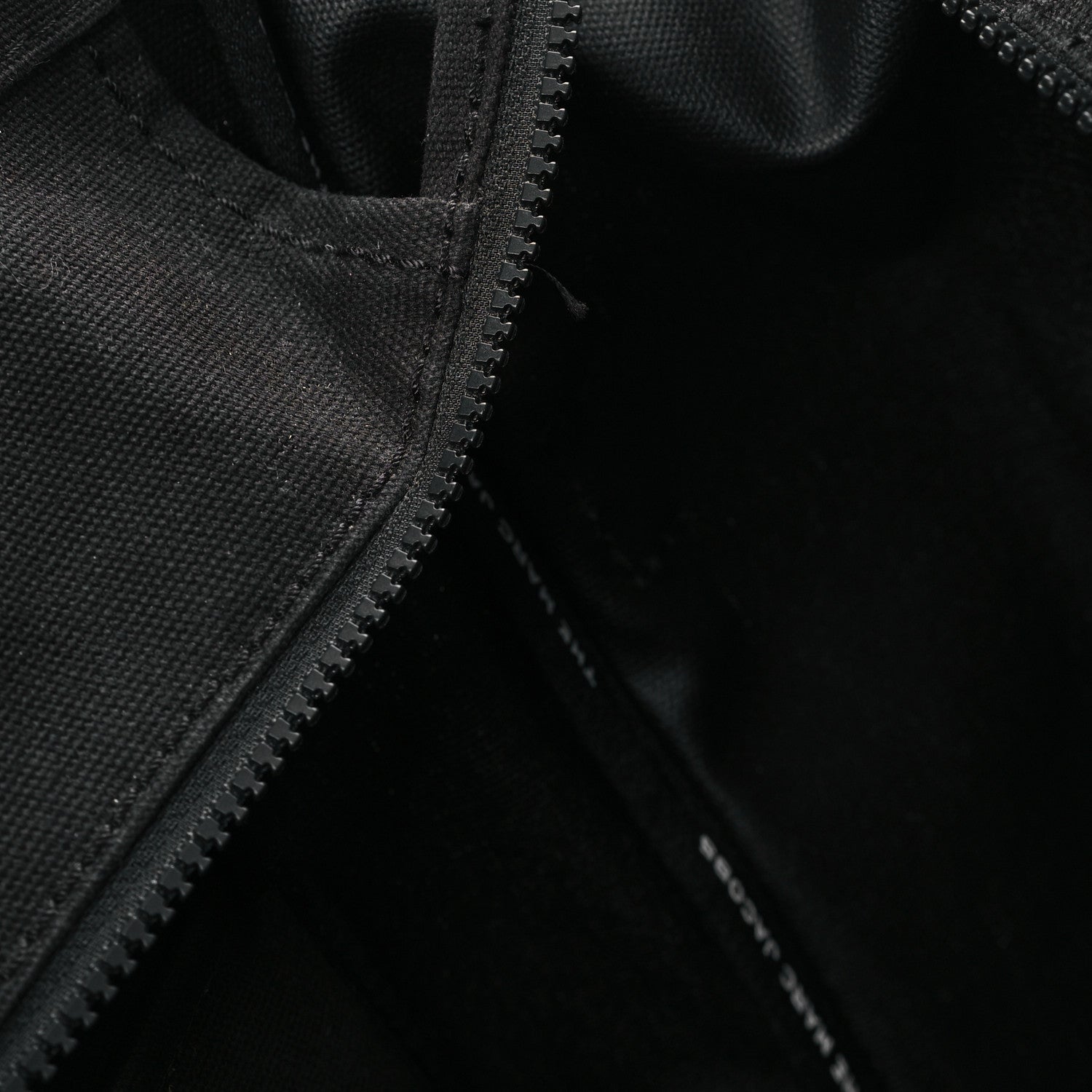 Marc Jacobs Cotton Canvas Large The Tote Bag Black 11 of 15