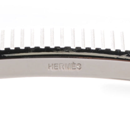 Hermes Palladium Ribbed 32mm H Belt Buckle 4 of 5