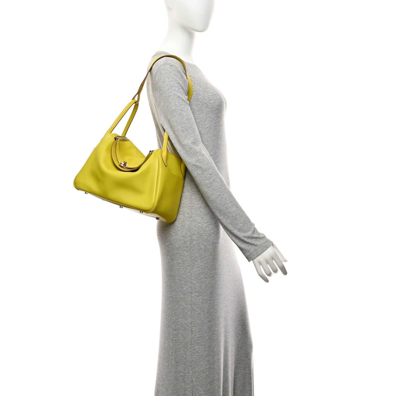 Hermes Evercolor Lindy 30 Lime 2 of 12