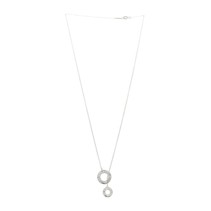 Tiffany Sterling Silver Atlas Lariat Pendant Necklace 3 of 5