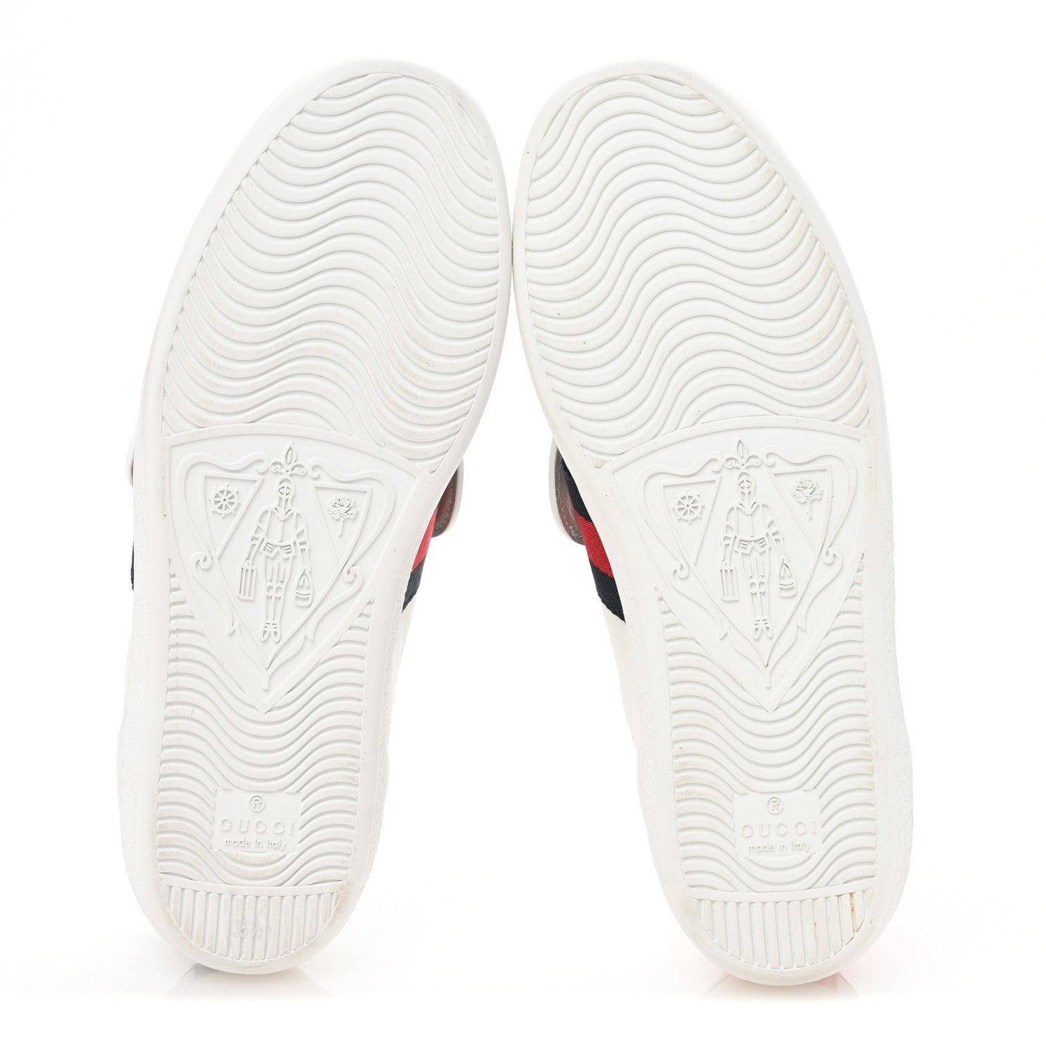 Gucci Calfskin Ayers Crystal Web Pineapple Embroidered Womens New Ace Sneakers 35.5 White 6 of 10