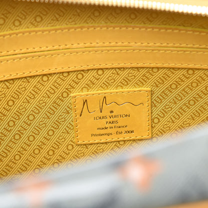 Louis Vuitton Monogram Pulp Defile Weekender GM Yellow 6 of 18