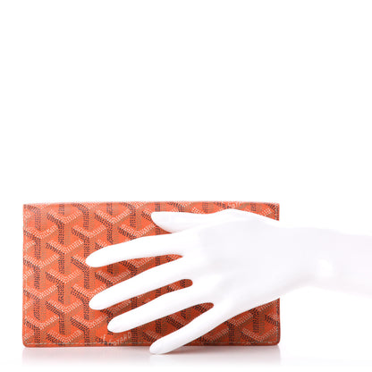 Goyard Goyardine Richelieu Wallet Orange 2 of 7