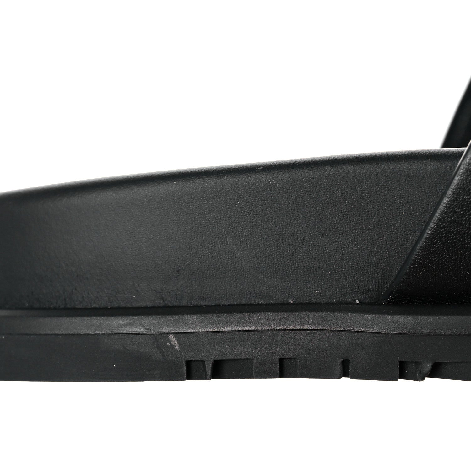 Hermes Calfskin Womens Chypre Sandals 38 Black 9 of 11