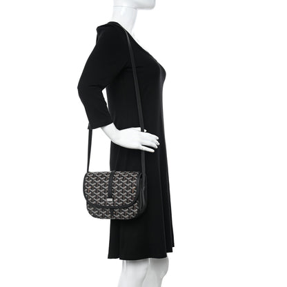 Goyard Goyardine Belvedere II PM Messenger Bag Black 2 of 9