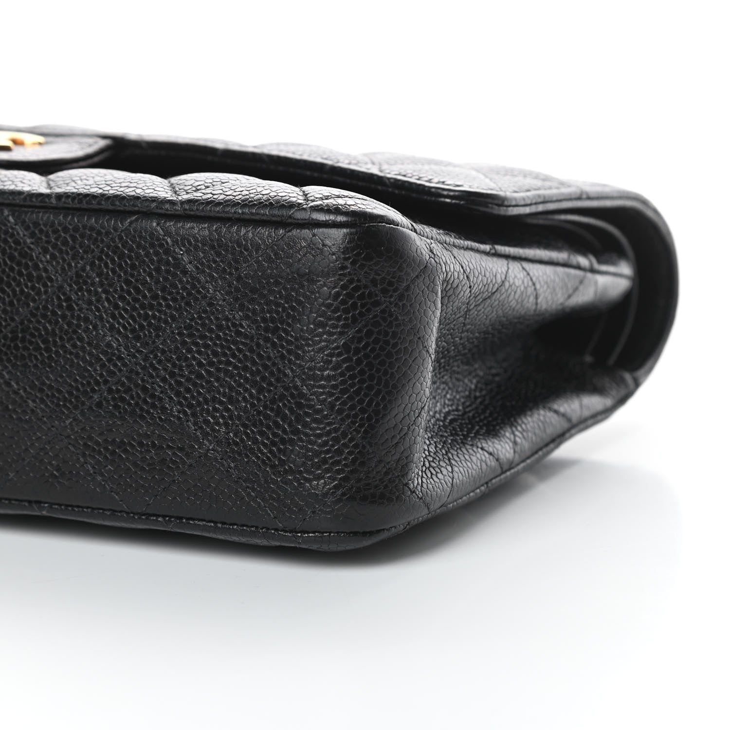 Chanel Caviar Quilted Medium Double Flap Black 11 of 16