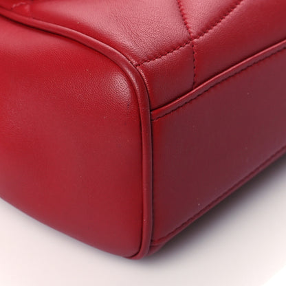 Dolce & Gabbana Nappa Quilted Large Devotion Bag Red 7 of 8